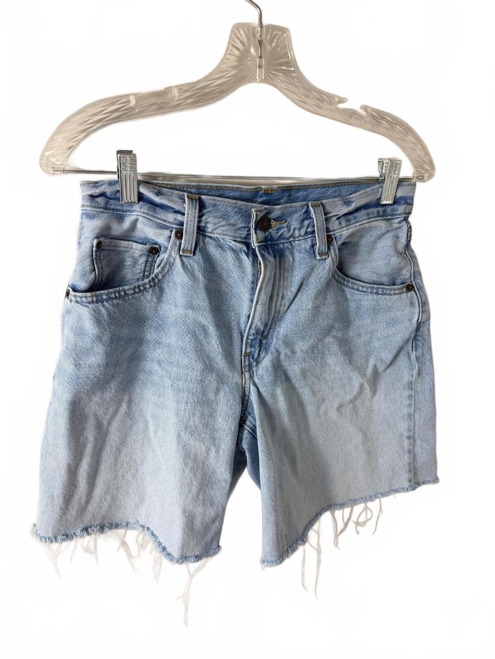Levi's Premium Light Wash Denim Shorts Size 25